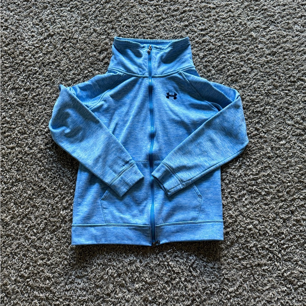 Under Armour Women’s Full-Zip Blue Thermal Jacket Size XS